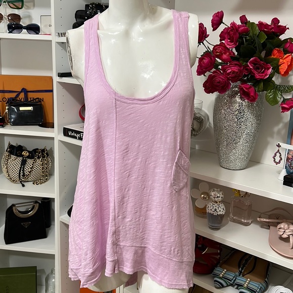 W by Wilt Lavender Racerback Sleeveless Top Small - Picture 2 of 10